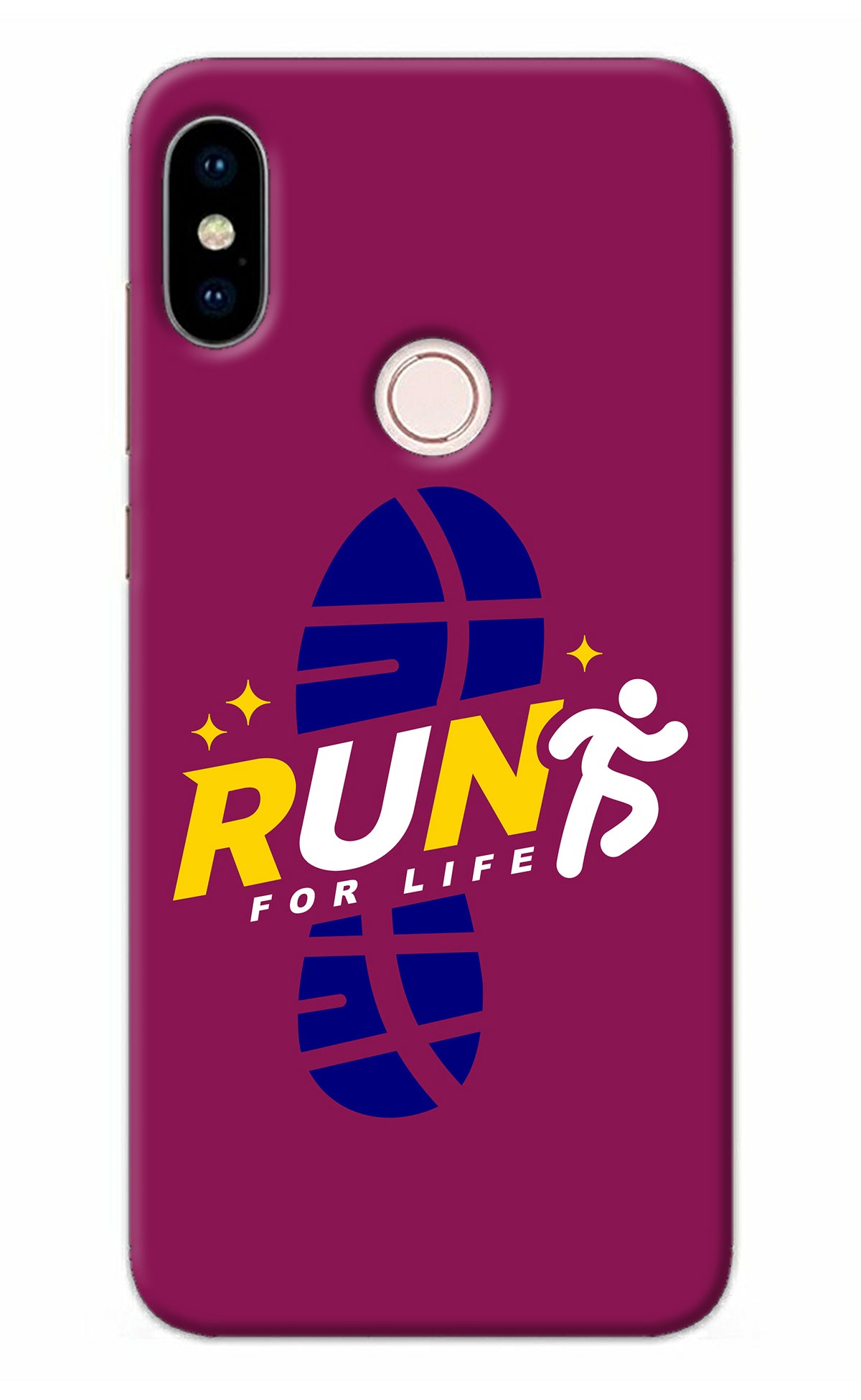 Run for Life Redmi Note 5 Pro Back Cover