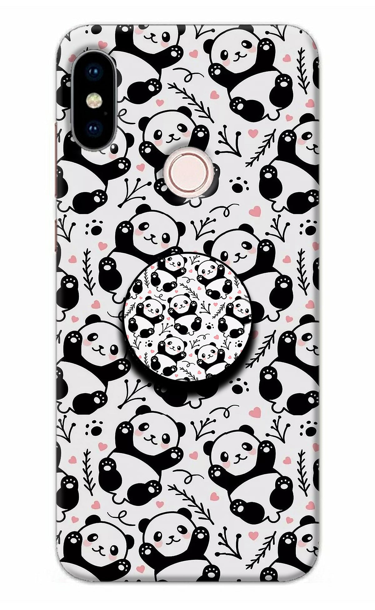 Cute Panda Redmi Note 5 Pro Pop Case