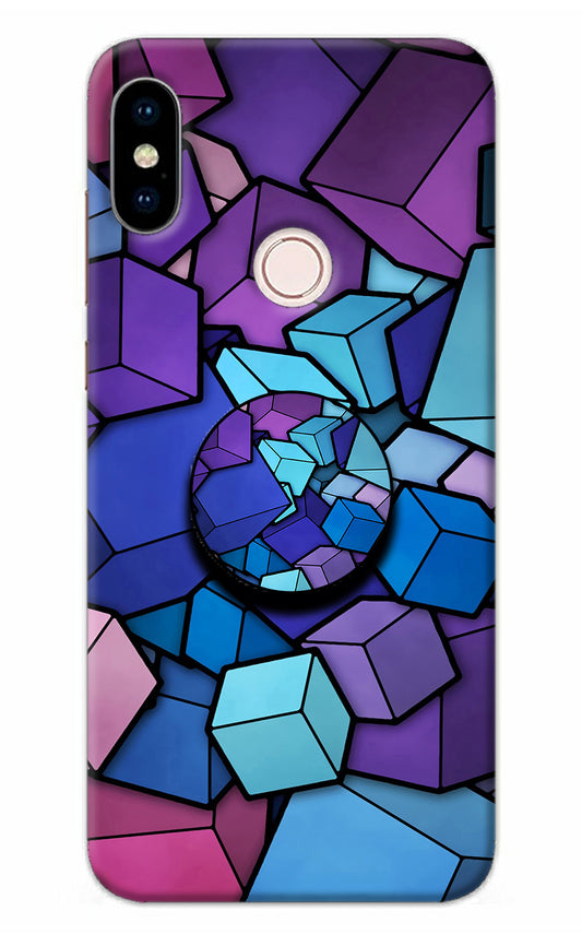 Cubic Abstract Redmi Note 5 Pro Pop Case