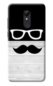 Mustache Redmi Note 5 Back Cover