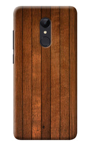 Wooden Artwork Bands Redmi Note 5 Back Cover