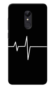 Heart Beats Redmi Note 5 Back Cover
