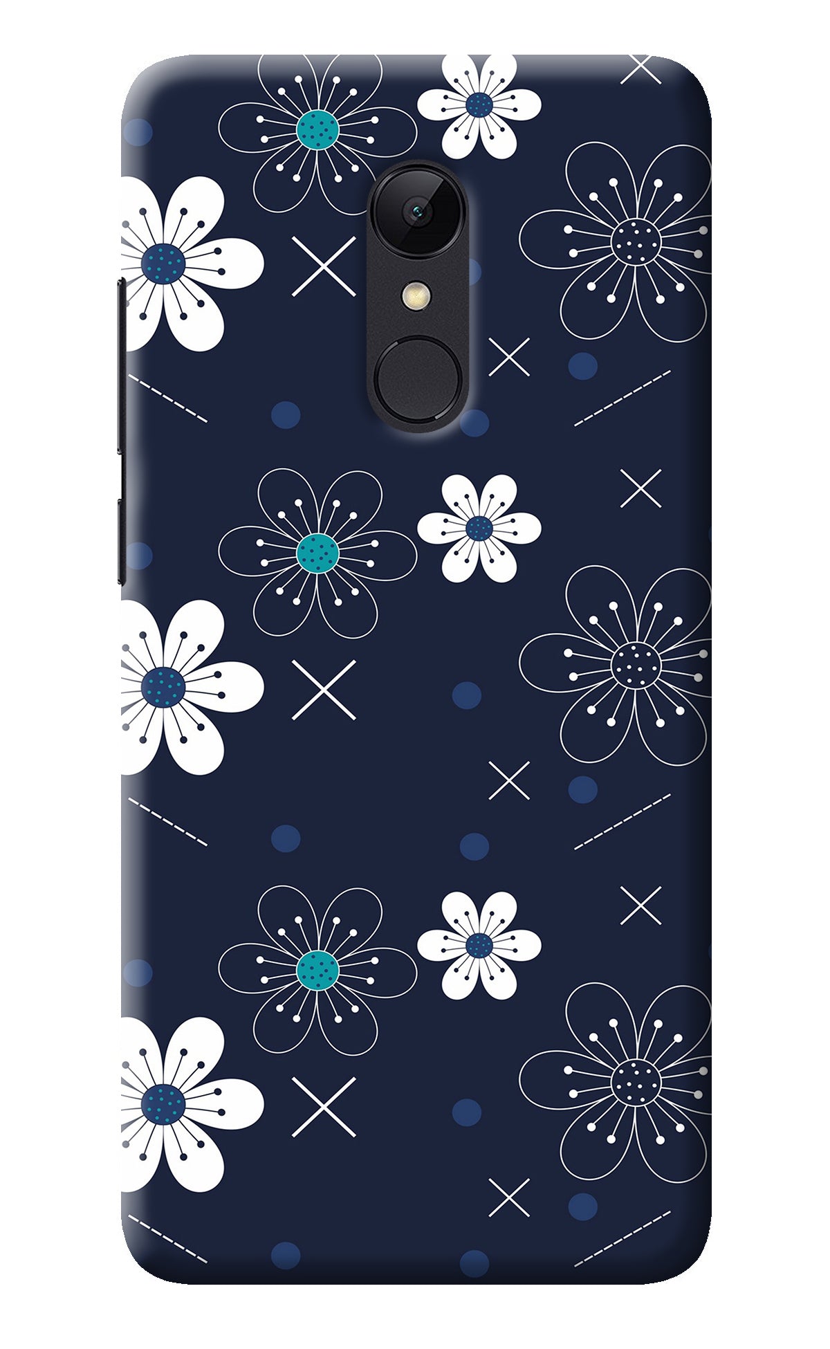 Flowers Redmi Note 5 Back Cover