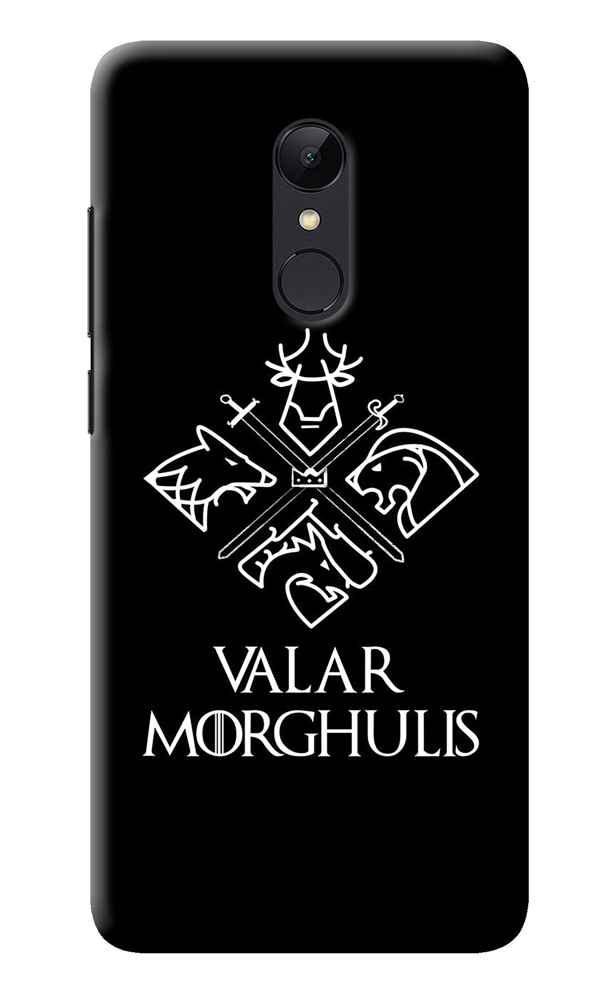 Valar Morghulis | Game Of Thrones Redmi Note 5 Back Cover
