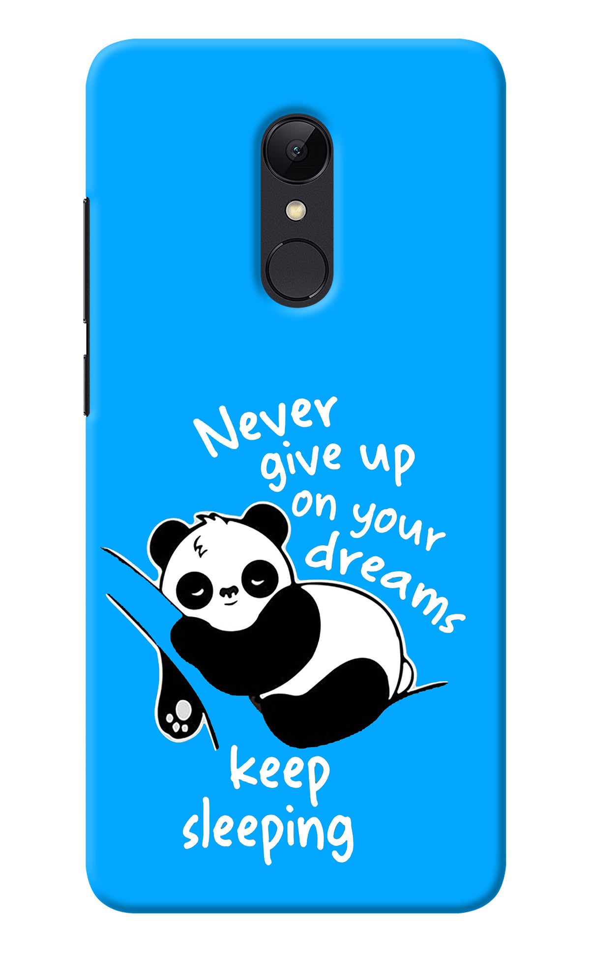 Keep Sleeping Redmi Note 5 Back Cover