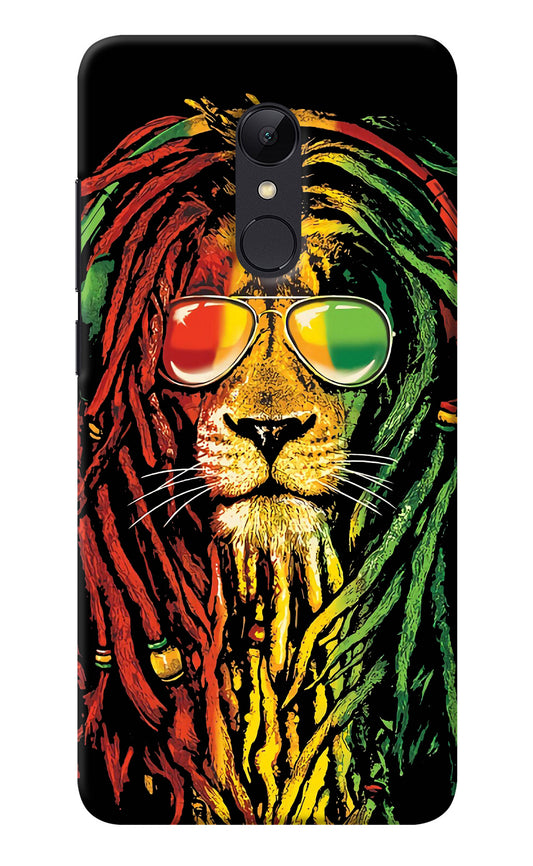 Rasta Lion Redmi Note 5 Back Cover