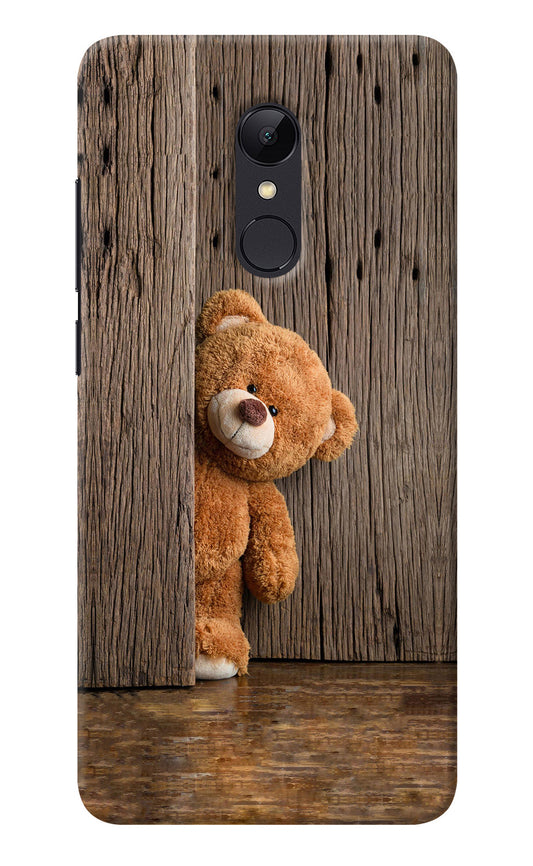 Teddy Wooden Redmi Note 5 Back Cover