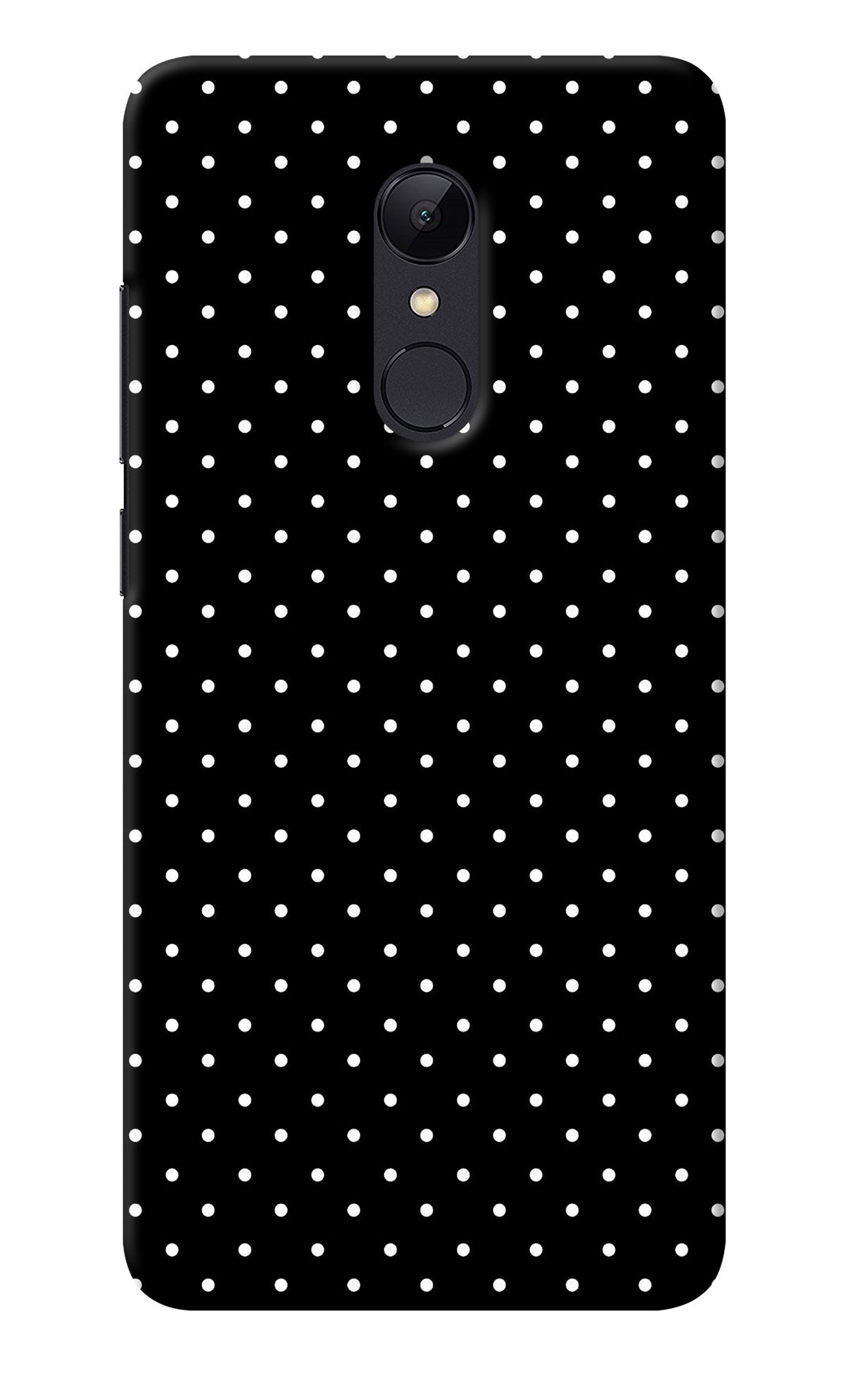 White Dots Redmi Note 5 Back Cover