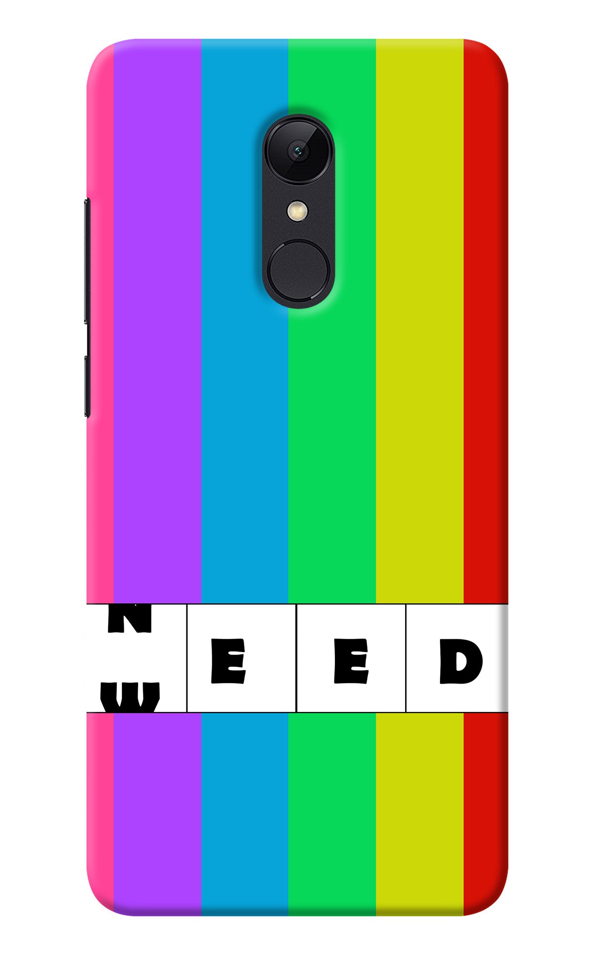 Need Weed Redmi Note 5 Back Cover