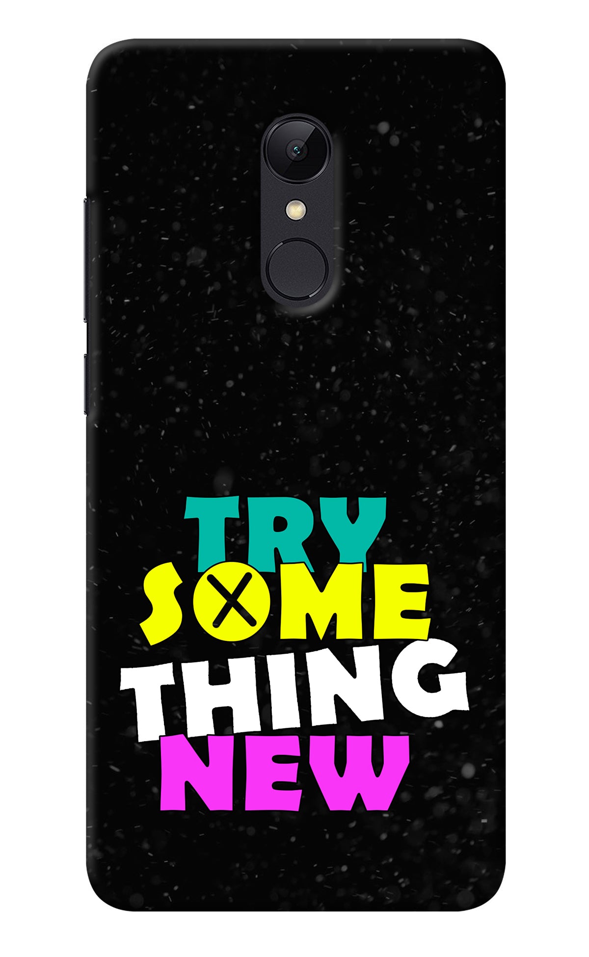 Try Something New Redmi Note 5 Back Cover