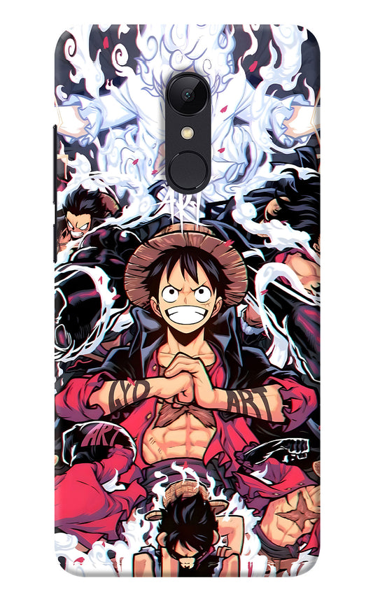 One Piece Anime Redmi Note 5 Back Cover