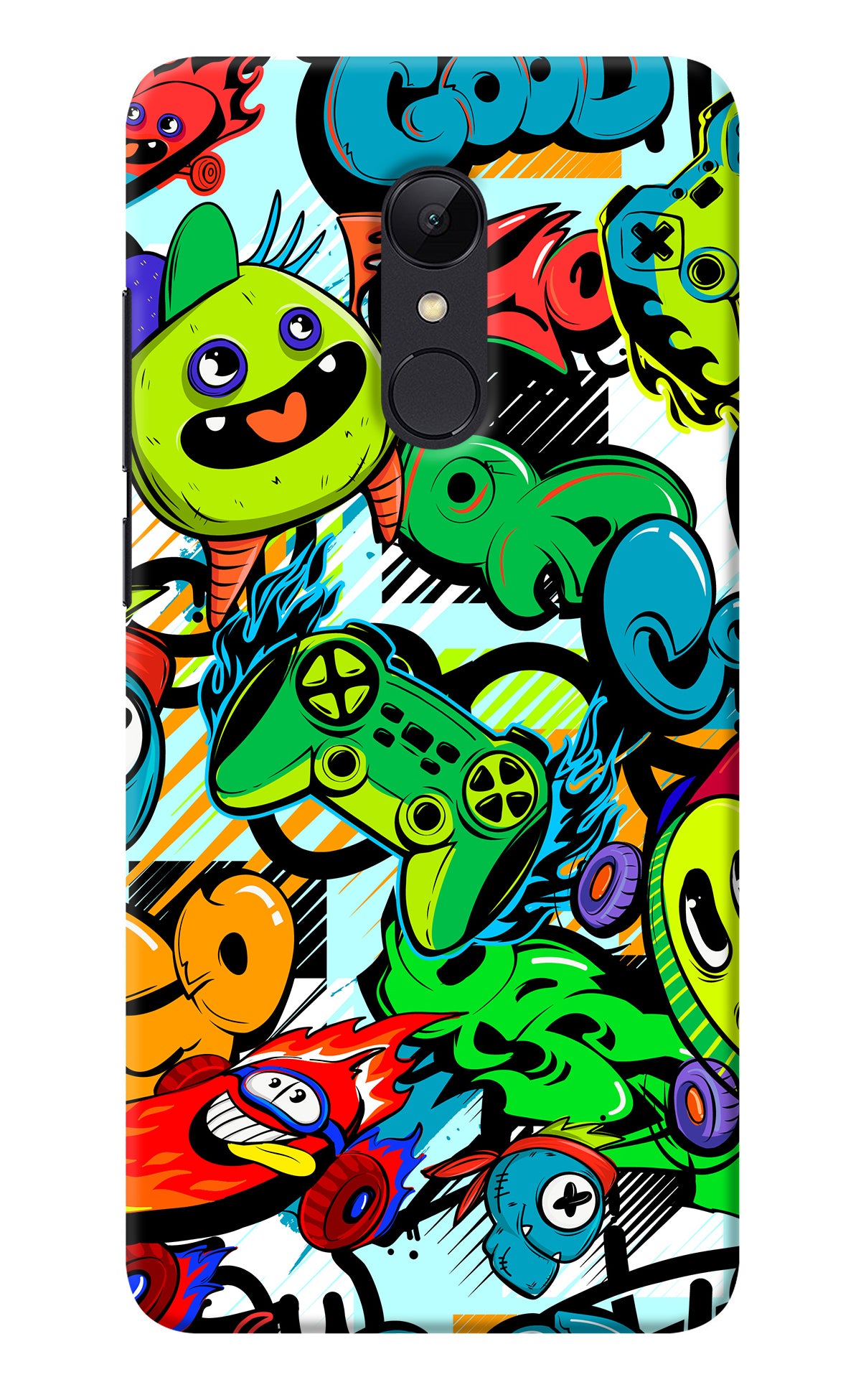 Game Doodle Redmi Note 5 Back Cover