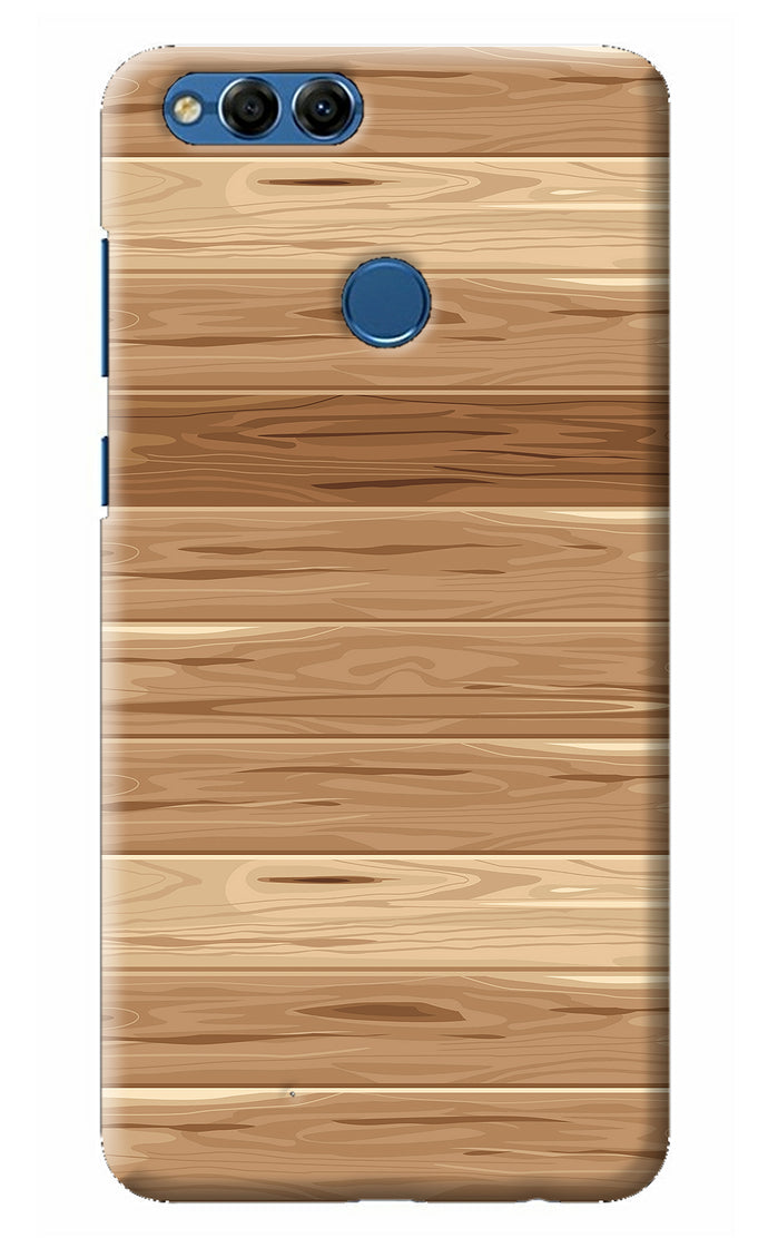 Wooden Vector Honor 7X Back Cover