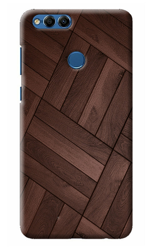 Wooden Texture Design Honor 7X Back Cover