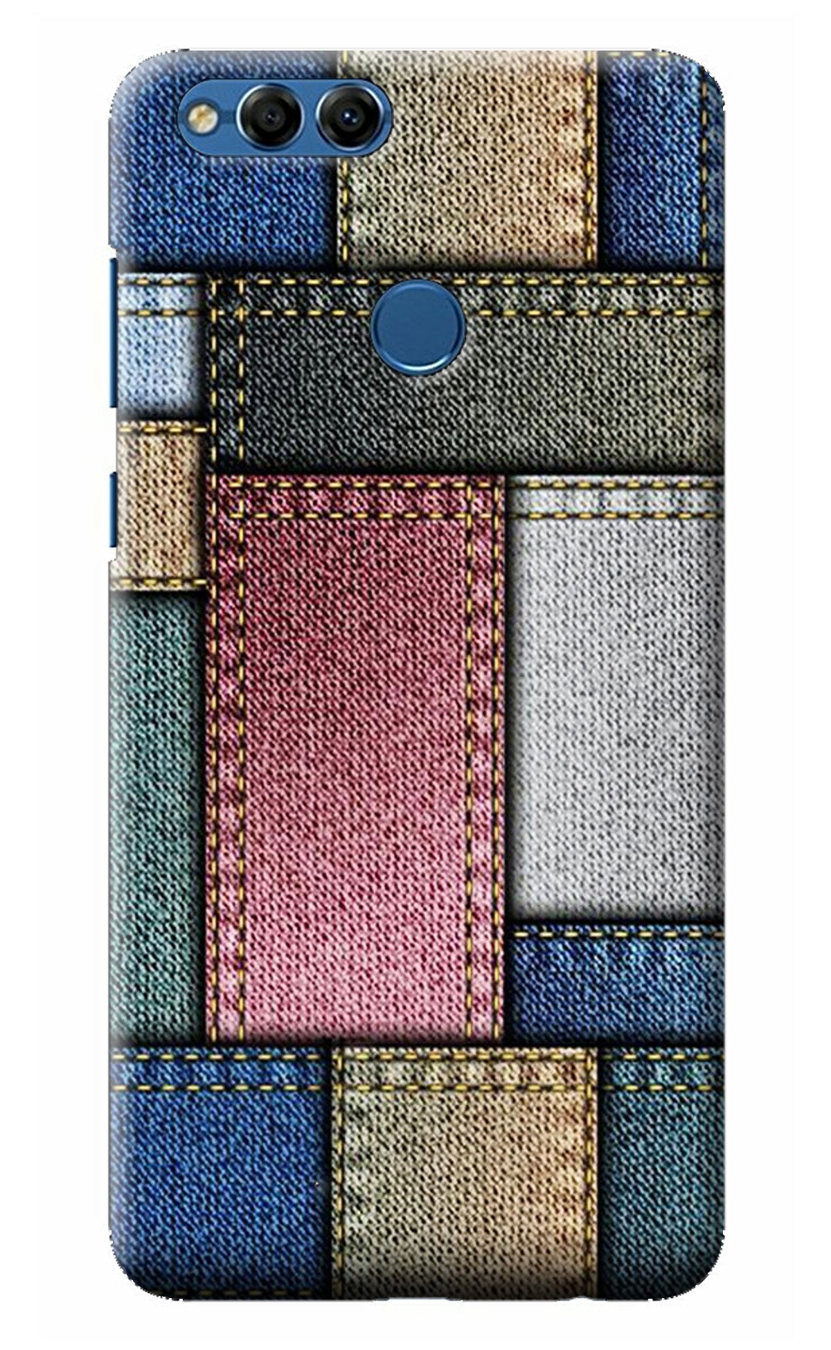 Multicolor Jeans Honor 7X Back Cover