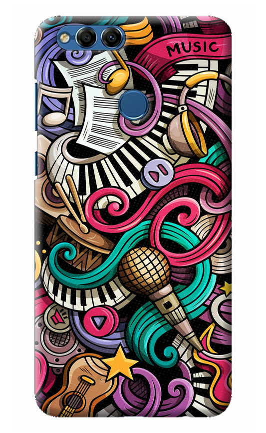 Music Abstract Honor 7X Back Cover