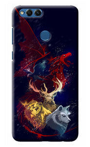Game Of Thrones Honor 7X Back Cover