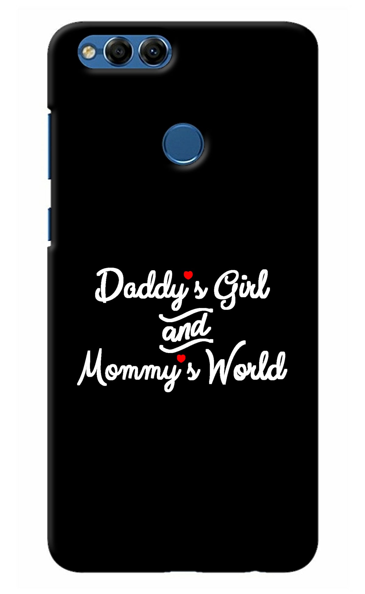 Daddy's Girl and Mommy's World Honor 7X Back Cover