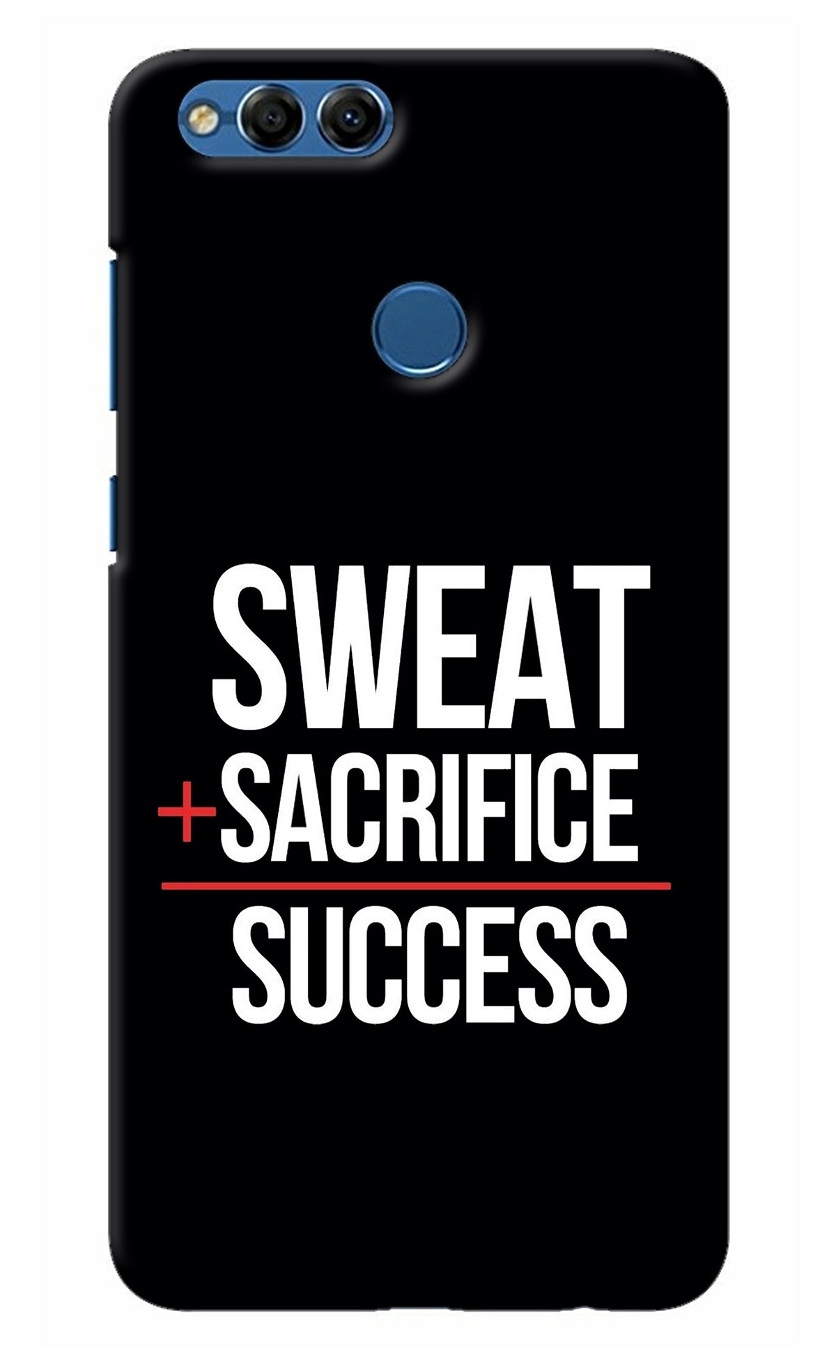 Sweat Sacrifice Success Honor 7X Back Cover