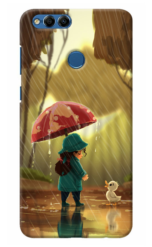 Rainy Day Honor 7X Back Cover
