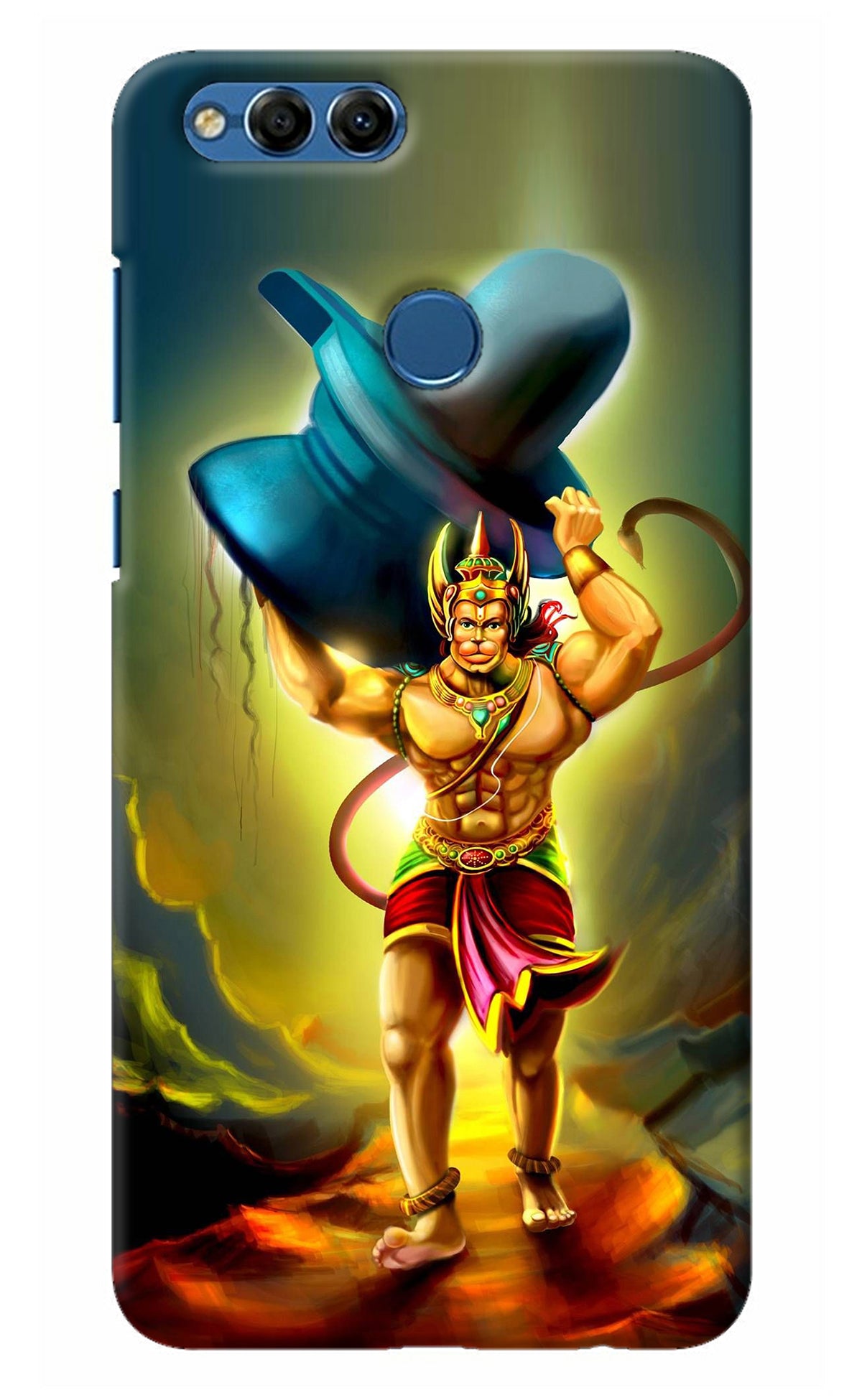 Lord Hanuman Honor 7X Back Cover