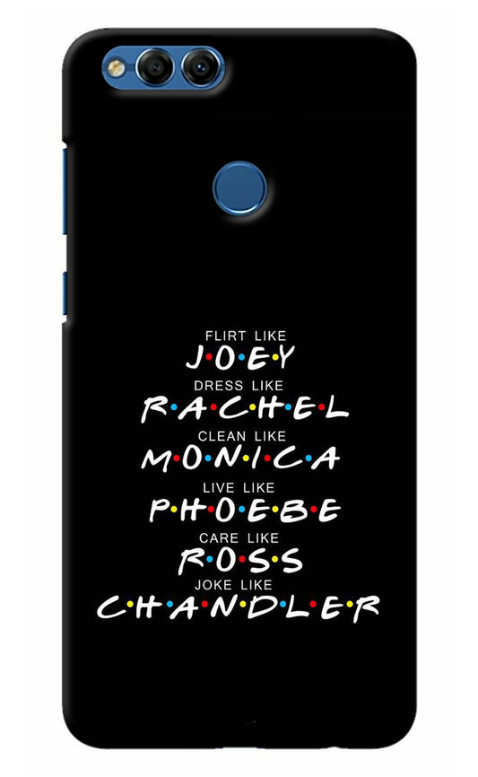 FRIENDS Character Honor 7X Back Cover