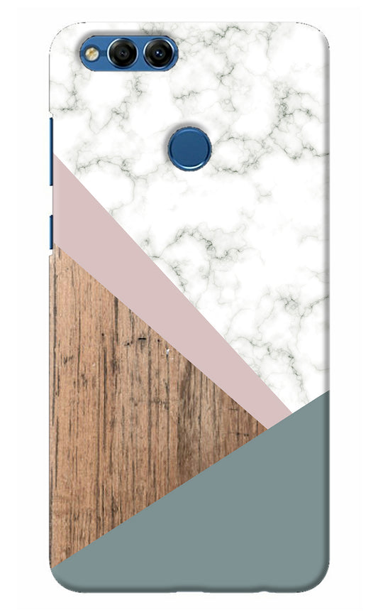 Marble wood Abstract Honor 7X Back Cover