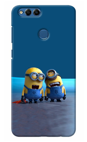 Minion Laughing Honor 7X Back Cover