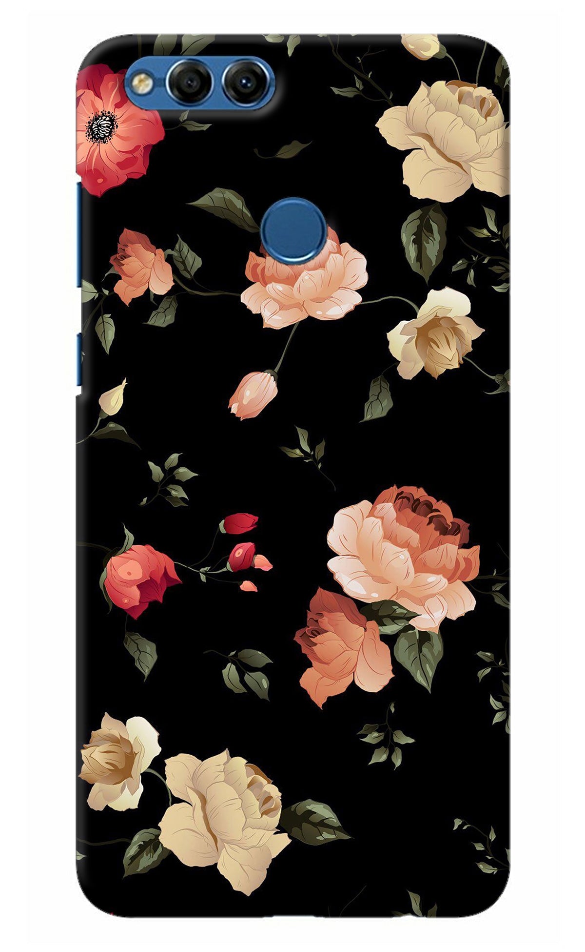 Flowers Honor 7X Back Cover