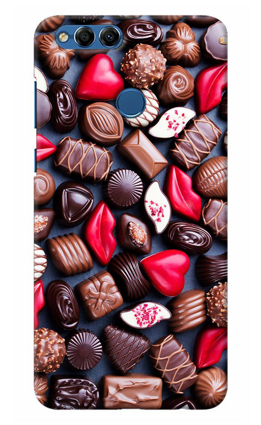 Chocolates Honor 7X Back Cover