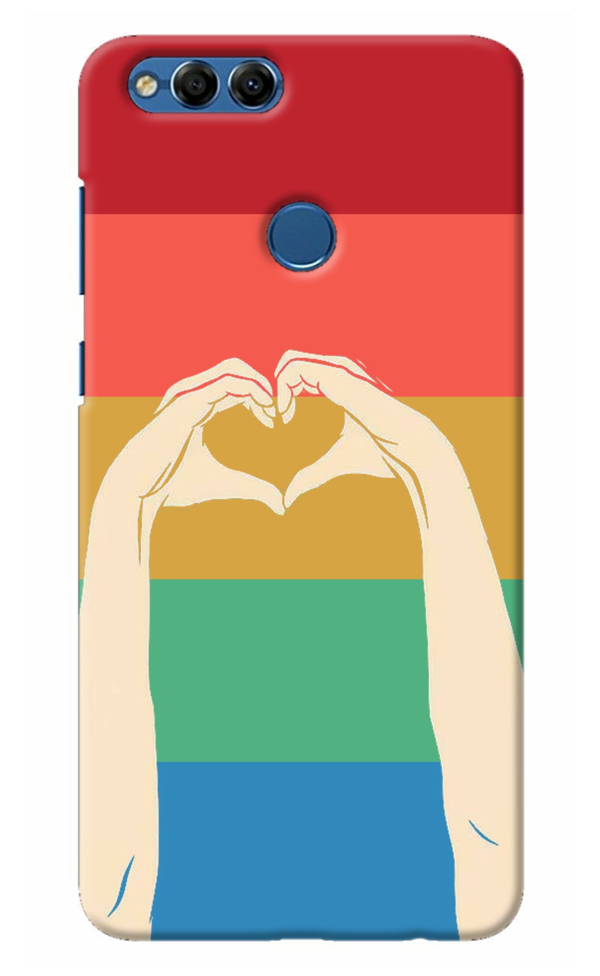 Vintage Love Honor 7X Back Cover