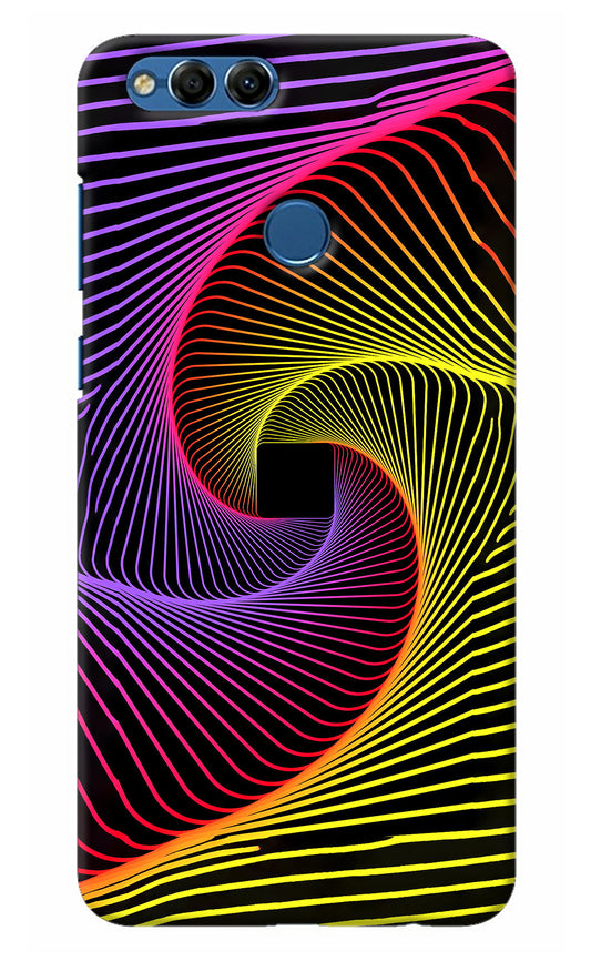 Colorful Strings Honor 7X Back Cover