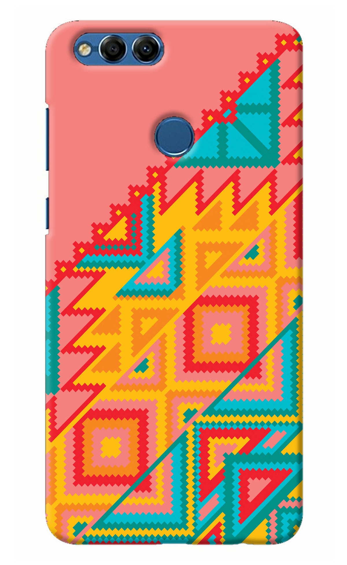 Aztec Tribal Honor 7X Back Cover