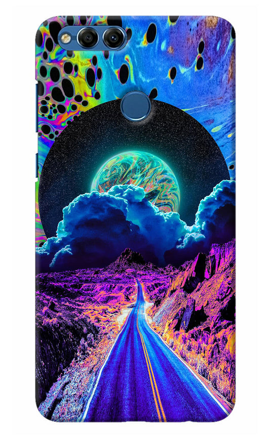 Psychedelic Painting Honor 7X Back Cover