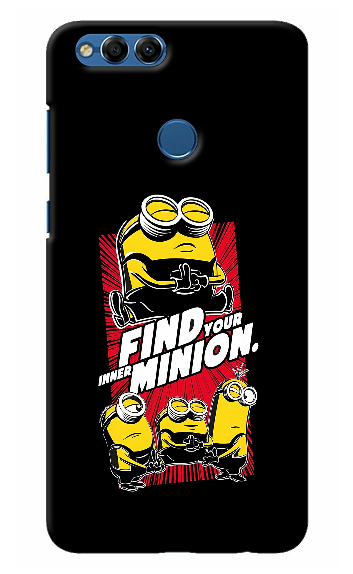 Find your inner Minion Honor 7X Back Cover