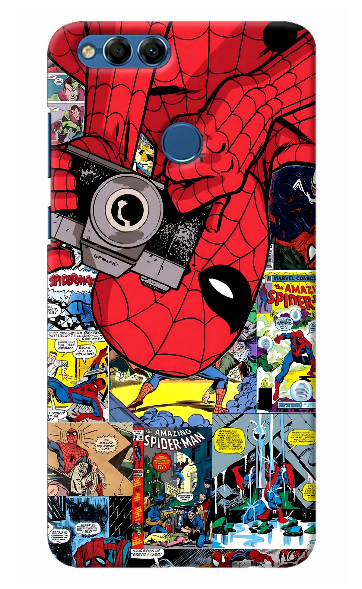 Spider Man Honor 7X Back Cover