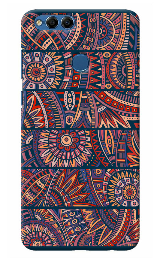 African Culture Design Honor 7X Back Cover