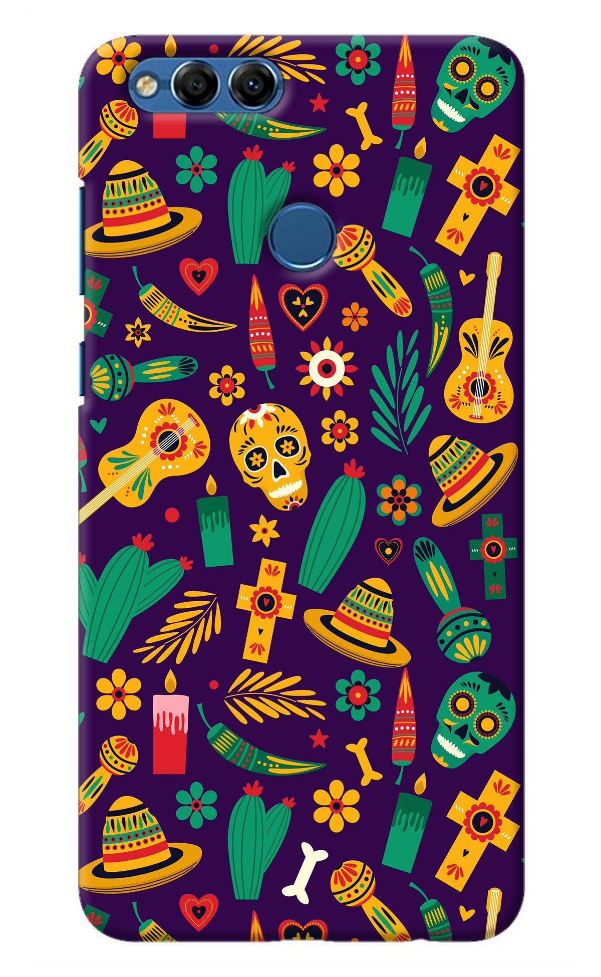 Mexican Artwork Honor 7X Back Cover