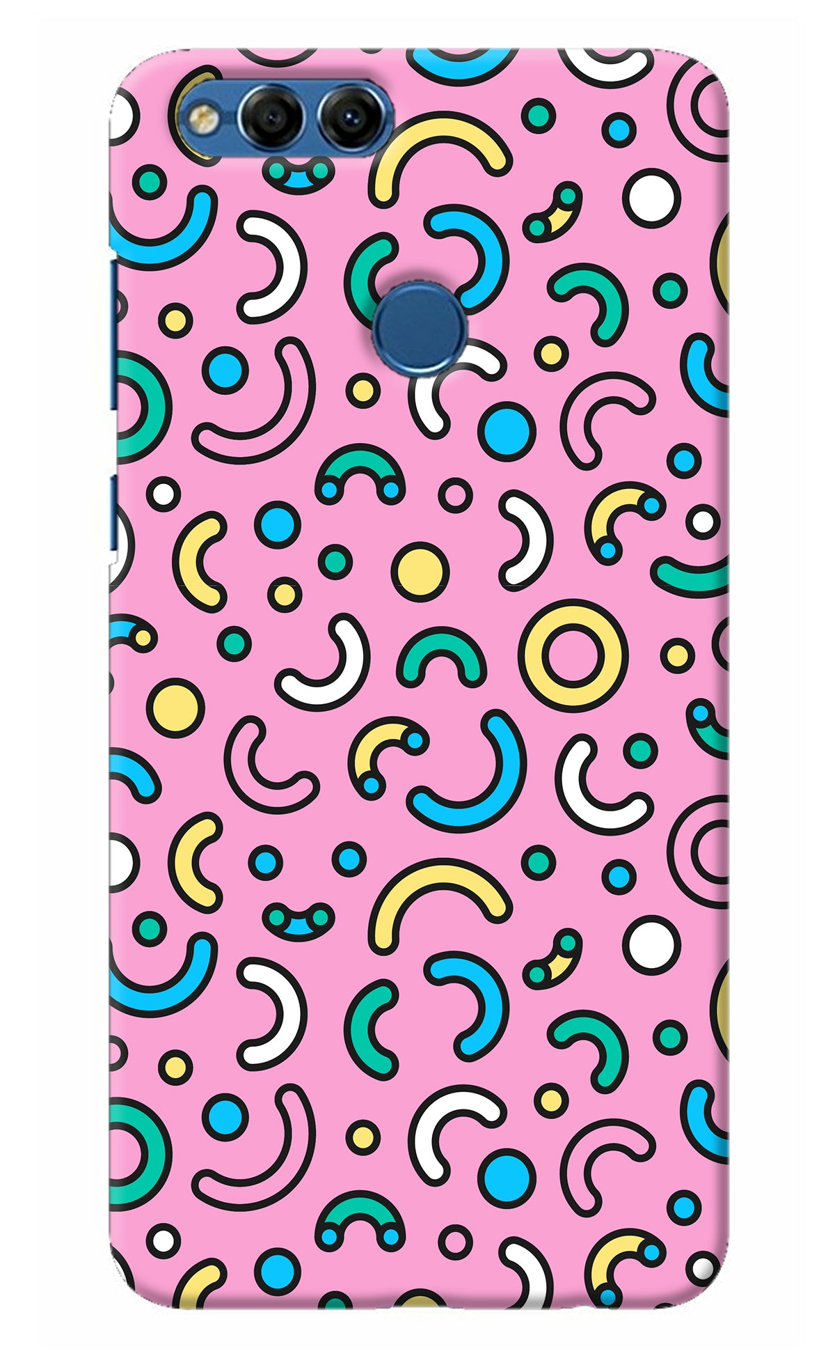 Memphis Design Honor 7X Back Cover