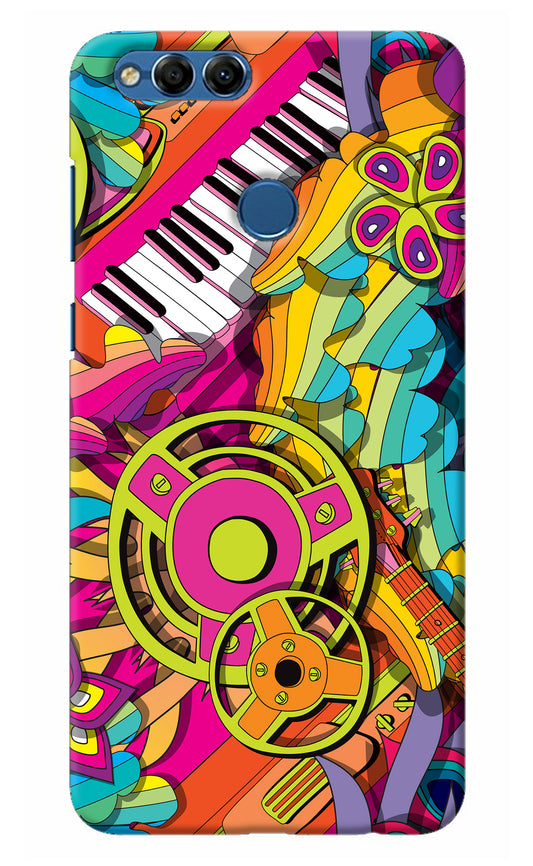 Music Doodle Honor 7X Back Cover