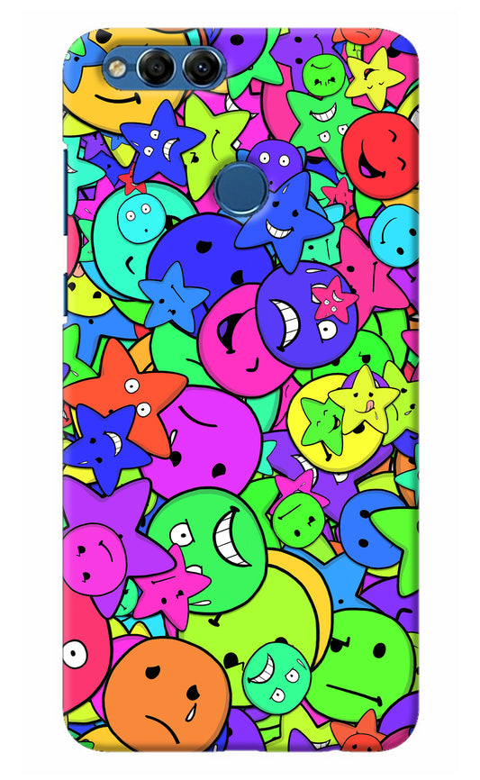 Fun Doodle Honor 7X Back Cover