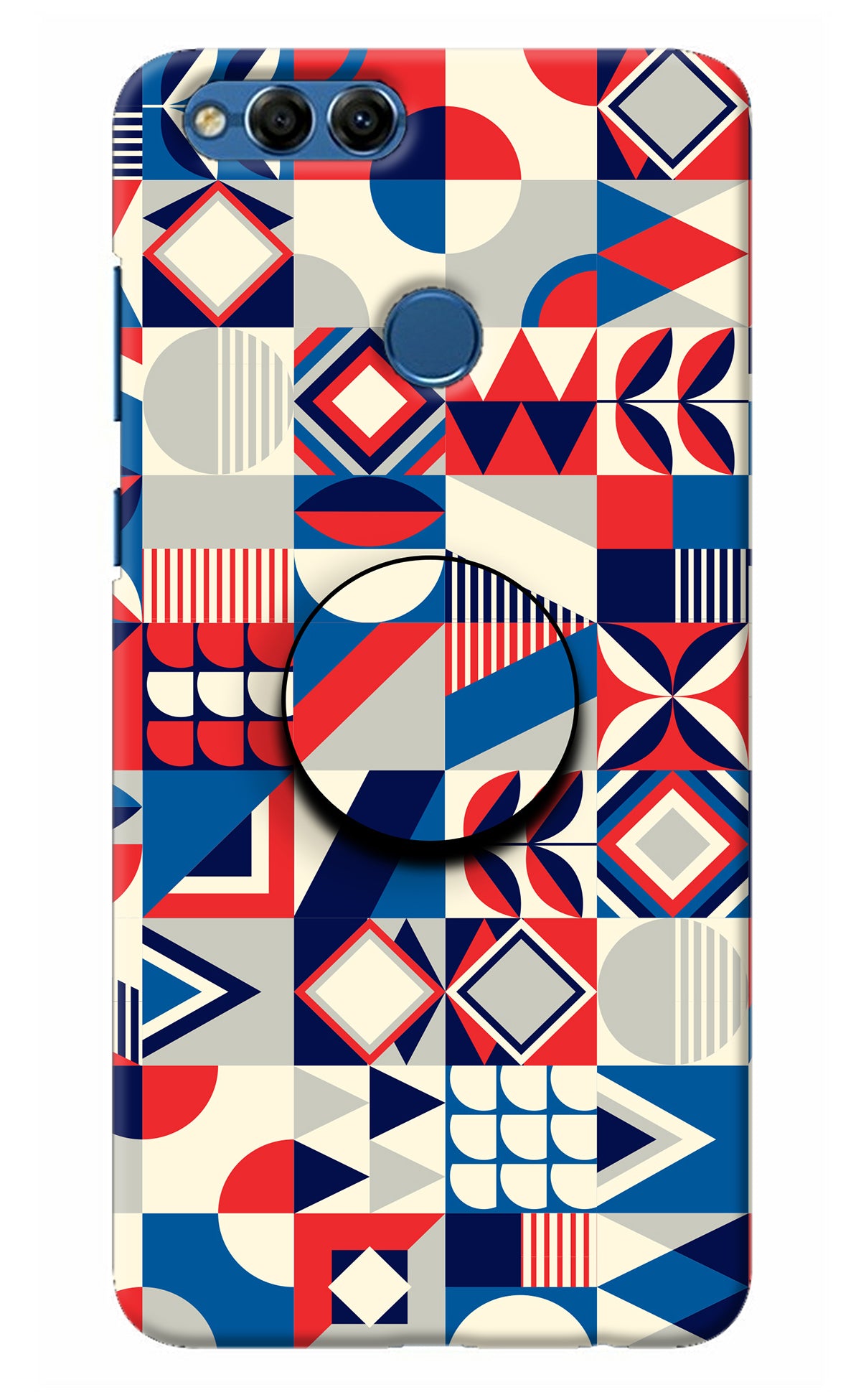 Colorful Pattern Honor 7X Pop Case