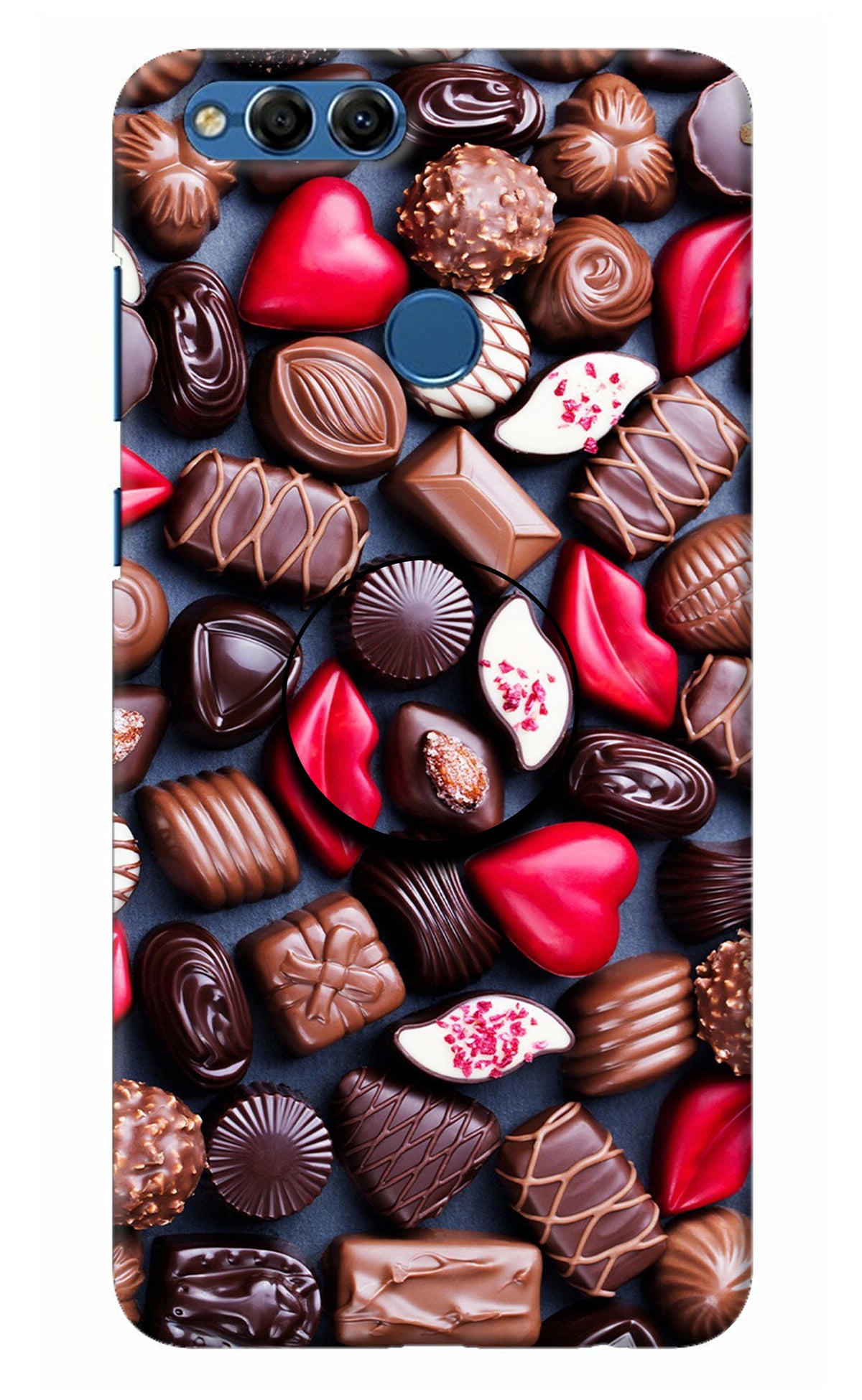 Chocolates Honor 7X Pop Case