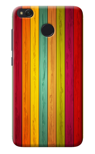 Multicolor Wooden Redmi 4 Back Cover