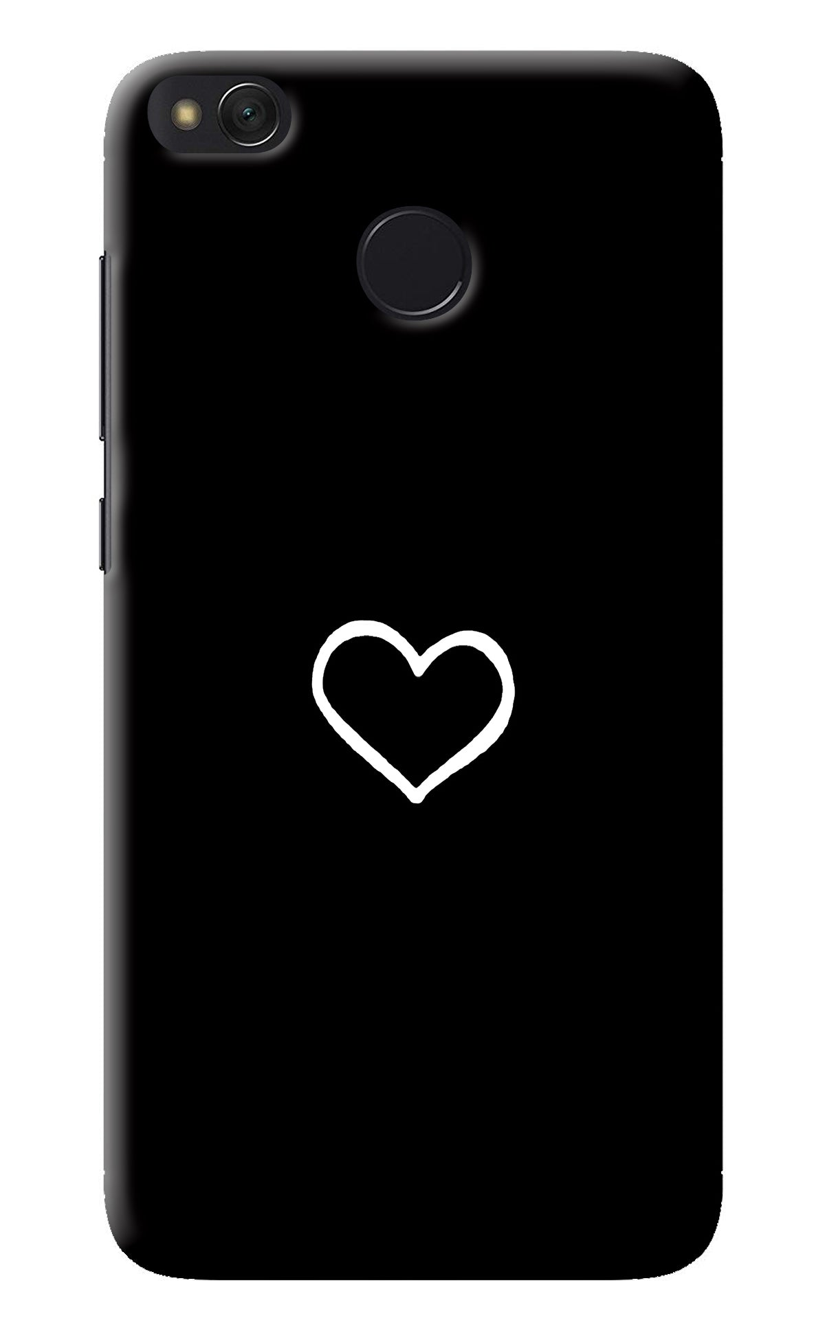 Heart Redmi 4 Back Cover