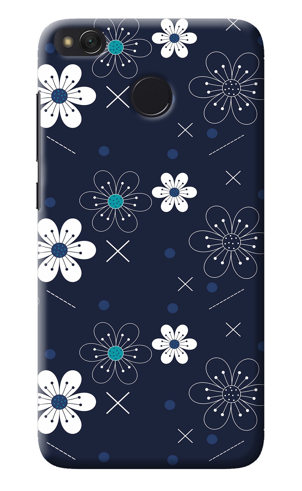 Flowers Redmi 4 Back Cover