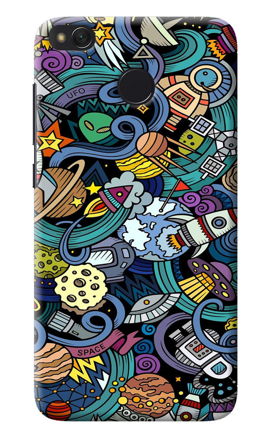 Space Abstract Redmi 4 Back Cover