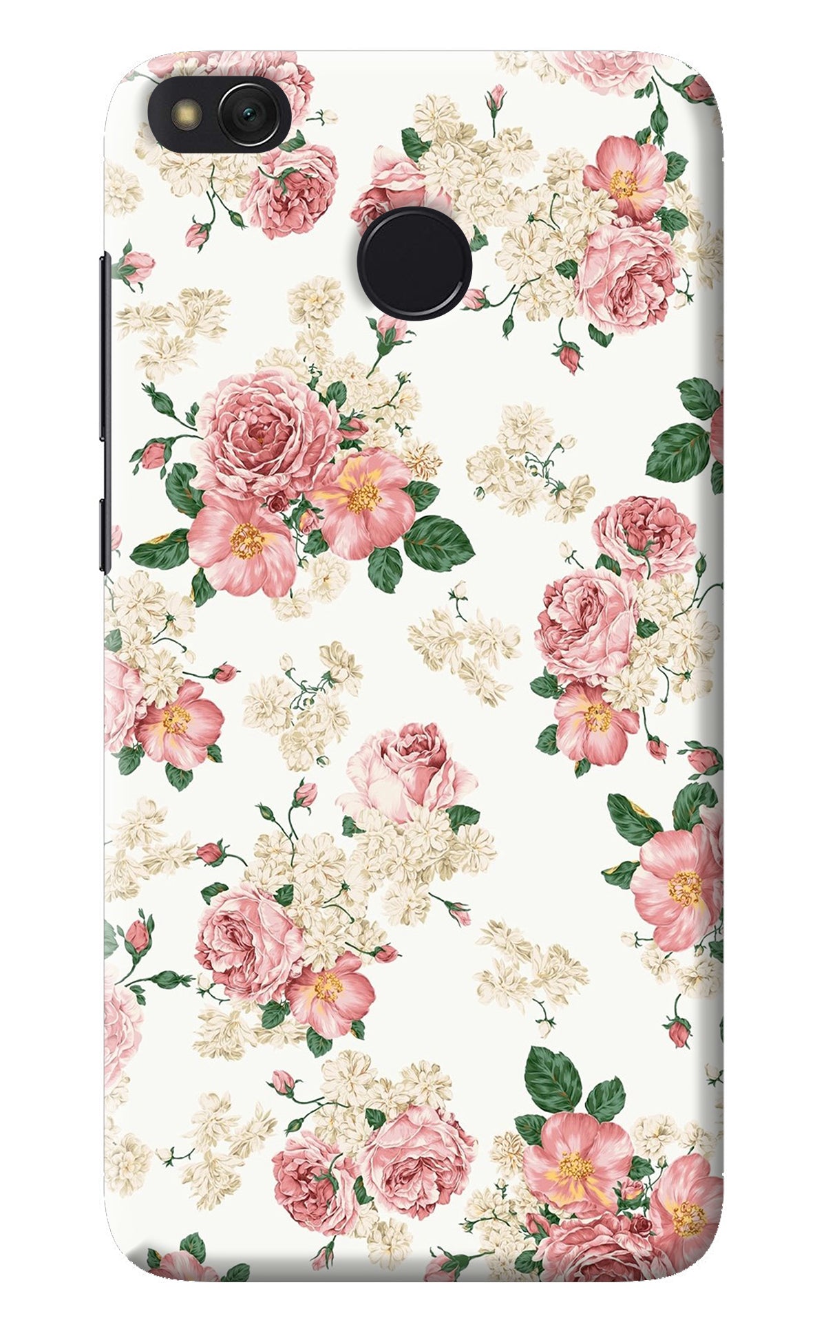 Flowers Redmi 4 Back Cover