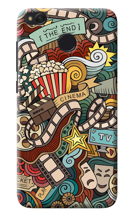 Cinema Abstract Redmi 4 Back Cover