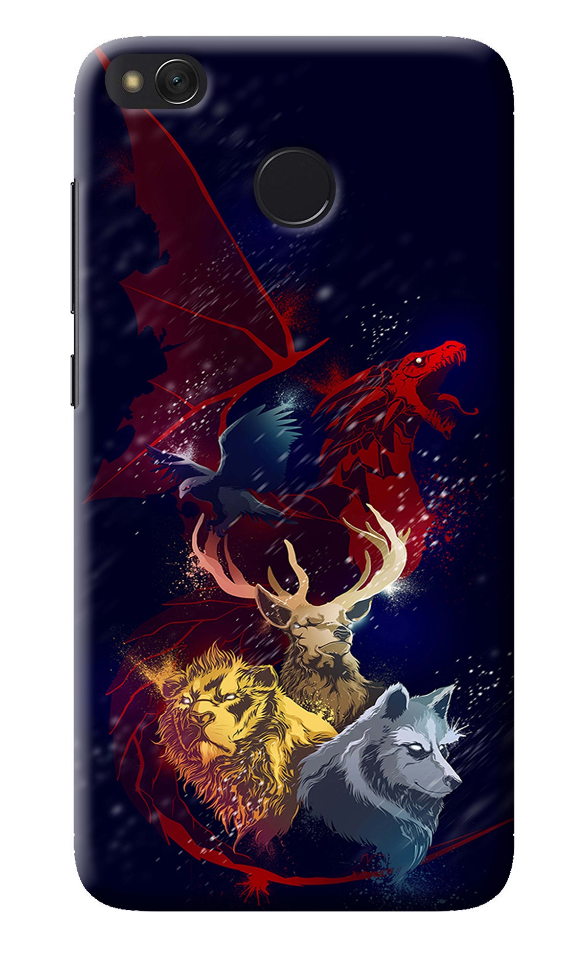Game Of Thrones Redmi 4 Back Cover